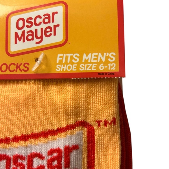 Oscar Mayer Men’s Crew Socks 6-12 NWT - Picture 3 of 3